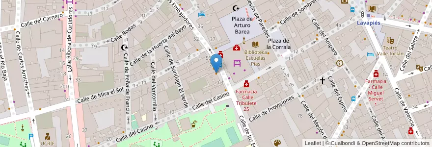 Mapa de ubicacion de El rincón guay en Испания, Мадрид, Мадрид, Área Metropolitana De Madrid Y Corredor Del Henares, Мадрид.