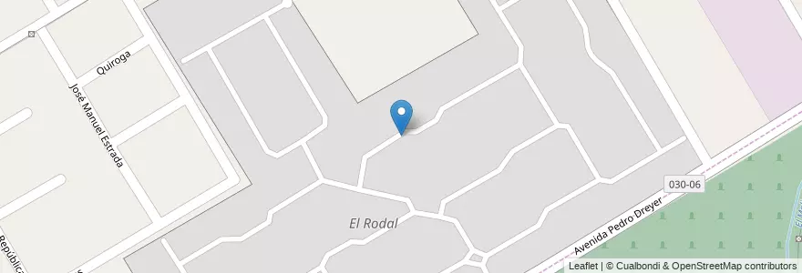 Mapa de ubicacion de El Rodal en Argentina, Buenos Aires, Partido De Esteban Echeverría, El Jagüel.