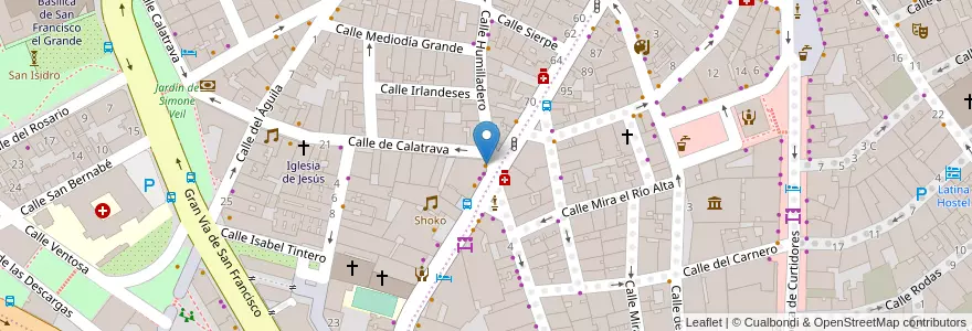 Mapa de ubicacion de El Sabroso en 西班牙, Comunidad De Madrid, Comunidad De Madrid, Área Metropolitana De Madrid Y Corredor Del Henares, Madrid.
