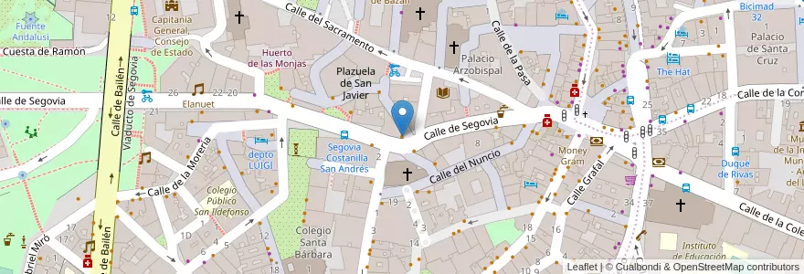 Mapa de ubicacion de El Sainete en Испания, Мадрид, Мадрид, Área Metropolitana De Madrid Y Corredor Del Henares, Мадрид.