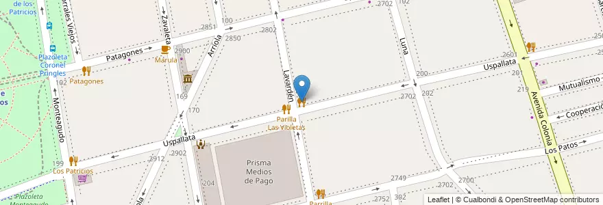 Mapa de ubicacion de El Soñado, Parque Patricios en Argentine, Ciudad Autónoma De Buenos Aires, Comuna 4, Buenos Aires.