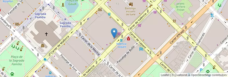 Mapa de ubicacion de el Taller de Supan en Sepanyol, Catalunya, Barcelona, Barcelonès, Barcelona.