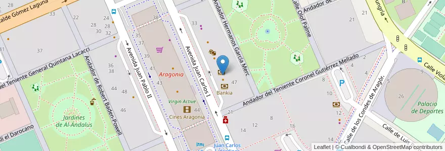 Mapa de ubicacion de El Templo en Sepanyol, Aragón, Zaragoza, Zaragoza, Zaragoza.