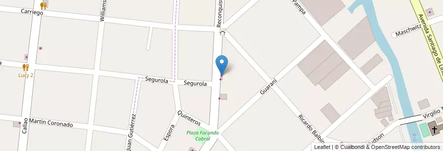 Mapa de ubicacion de El Tigue en Argentinië, Buenos Aires, Partido De Tigre.