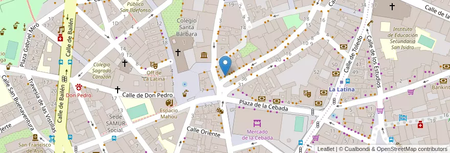 Mapa de ubicacion de El Tomás en Испания, Мадрид, Мадрид, Área Metropolitana De Madrid Y Corredor Del Henares, Мадрид.