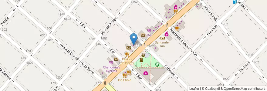 Mapa de ubicacion de El Topo Gomez, Mataderos en アルゼンチン, Ciudad Autónoma De Buenos Aires, Comuna 9, ブエノスアイレス.