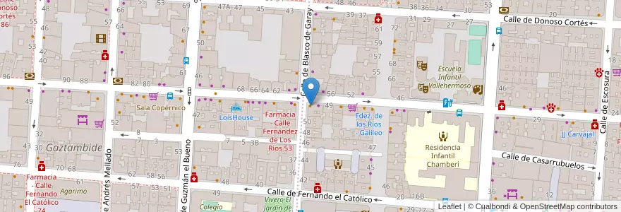 Mapa de ubicacion de El Tuga en Испания, Мадрид, Мадрид, Área Metropolitana De Madrid Y Corredor Del Henares, Мадрид.