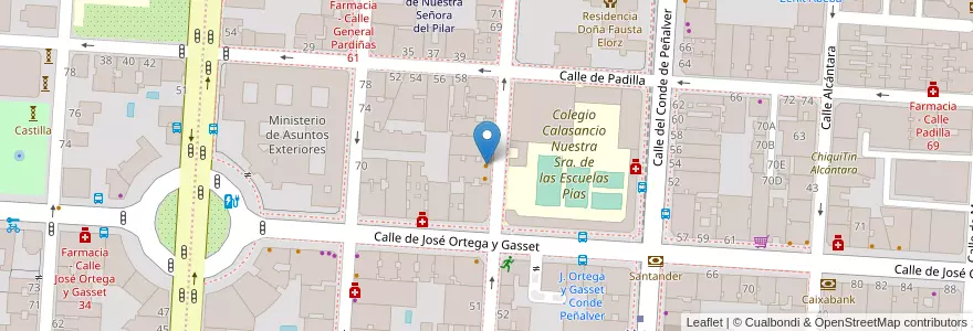 Mapa de ubicacion de El Tulipán en Espanha, Comunidade De Madrid, Comunidade De Madrid, Área Metropolitana De Madrid Y Corredor Del Henares, Madrid.