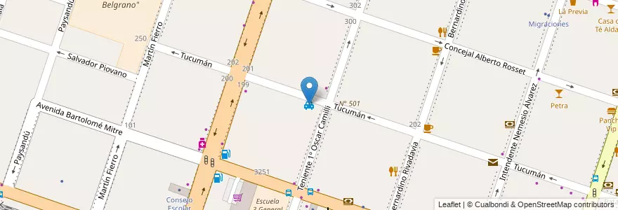 Mapa de ubicacion de El Urbano en Arjantin, Buenos Aires, Partido De Moreno, Moreno.