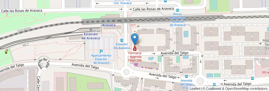 Mapa de ubicacion de El Vagón de la Cerveza en 스페인, Comunidad De Madrid, Comunidad De Madrid, Área Metropolitana De Madrid Y Corredor Del Henares, Pozuelo De Alarcón.