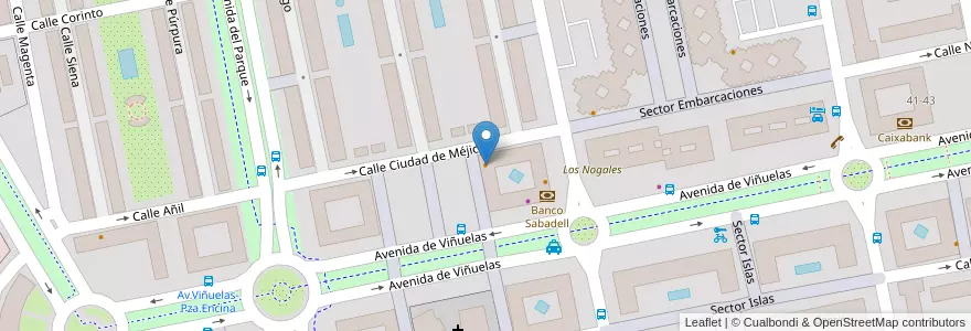 Mapa de ubicacion de El Verdi en Испания, Мадрид, Мадрид, Área Metropolitana De Madrid Y Corredor Del Henares, Tres Cantos.