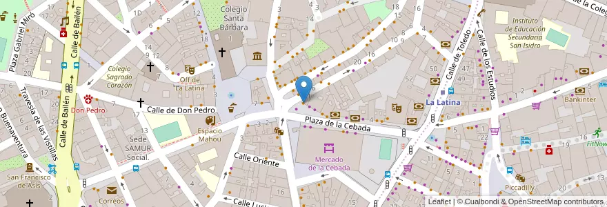 Mapa de ubicacion de El Viajero en إسبانيا, منطقة مدريد, منطقة مدريد, Área Metropolitana De Madrid Y Corredor Del Henares, مدريد.