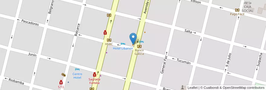 Mapa de ubicacion de El Viejo en アルゼンチン, サンルイス州, General Pedernera, Villa Mercedes, Municipio De Villa Mercedes.