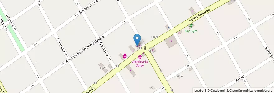 Mapa de ubicacion de El Zócalo en Argentina, Buenos Aires, Partido De Quilmes, Quilmes.