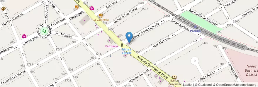 Mapa de ubicacion de Elea Serimarket en Argentinië, Buenos Aires, Partido De Vicente López, Vicente López.