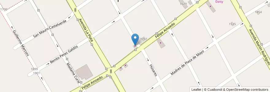 Mapa de ubicacion de Electricidad Rape en Arjantin, Buenos Aires, Partido De Quilmes, Quilmes.