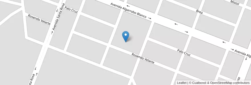 Mapa de ubicacion de Emanuel Ginobili en آرژانتین, La Rioja, Departamento Capital, La Rioja.