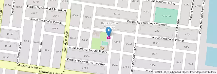 Mapa de ubicacion de Emergencias en Argentine, Salta, Capital, Municipio De Salta, Salta.