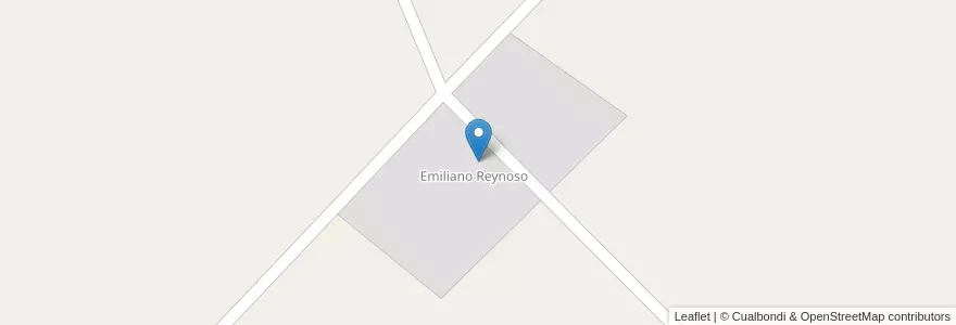 Mapa de ubicacion de Emiliano Reynoso en الأرجنتين, بوينس آيرس, Partido De Saladillo.