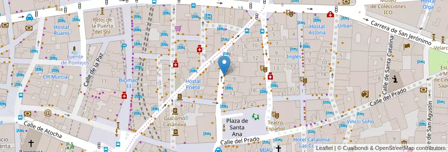 Mapa de ubicacion de En Babia en Испания, Мадрид, Мадрид, Área Metropolitana De Madrid Y Corredor Del Henares, Мадрид.