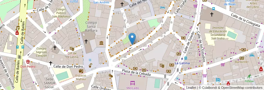 Mapa de ubicacion de En Ca' Amalia en Испания, Мадрид, Мадрид, Área Metropolitana De Madrid Y Corredor Del Henares, Мадрид.