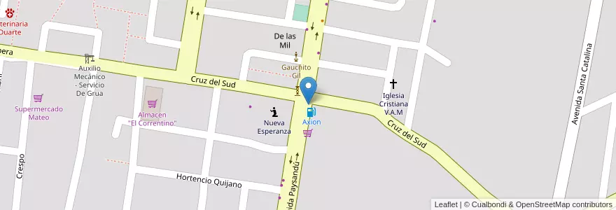 Mapa de ubicacion de EN CONSTRUCCIÓN 99% en アルゼンチン, コリエンテス州, Departamento Capital, Corrientes, Corrientes.