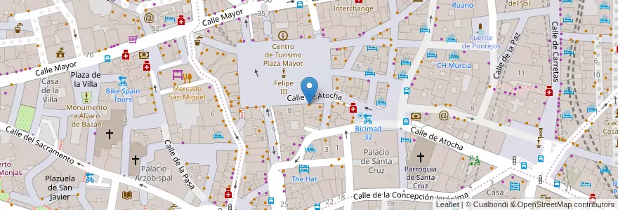 Mapa de ubicacion de En Copa de Balón en Spagna, Comunidad De Madrid, Comunidad De Madrid, Área Metropolitana De Madrid Y Corredor Del Henares, Madrid.