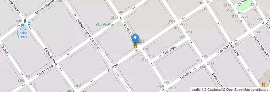 Mapa de ubicacion de En Familia, Villa del Parque en 阿根廷, Ciudad Autónoma De Buenos Aires, 布宜诺斯艾利斯, Comuna 11.