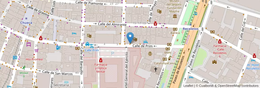 Mapa de ubicacion de En La Gloria en Espagne, Communauté De Madrid, Communauté De Madrid, Área Metropolitana De Madrid Y Corredor Del Henares, Madrid.