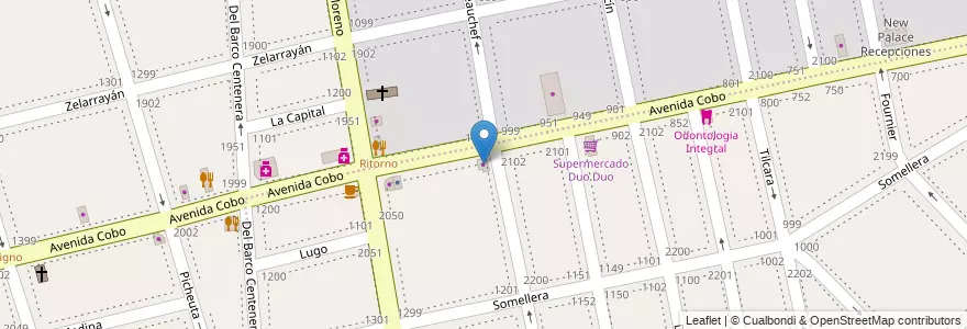 Mapa de ubicacion de Encendido Centauro, Nueva Pompeya en Argentine, Ciudad Autónoma De Buenos Aires, Comuna 7, Buenos Aires.
