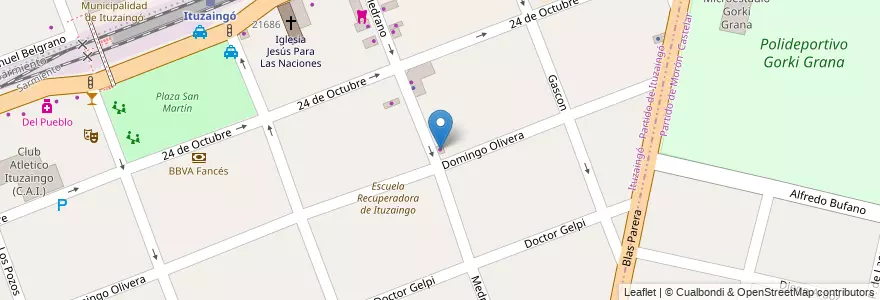 Mapa de ubicacion de Encendido Dimarte en Argentinië, Buenos Aires, Partido De Ituzaingó, Ituzaingó.