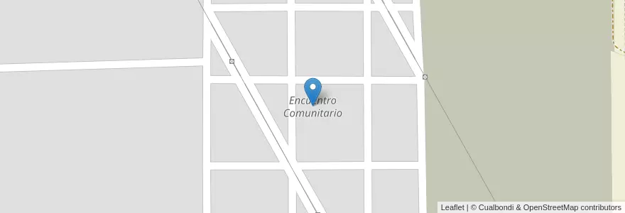 Mapa de ubicacion de Encuentro Comunitario en Аргентина, Кордова, Departamento General San Martín, Pedanía Villa María, Municipio De Villa María, Villa María.