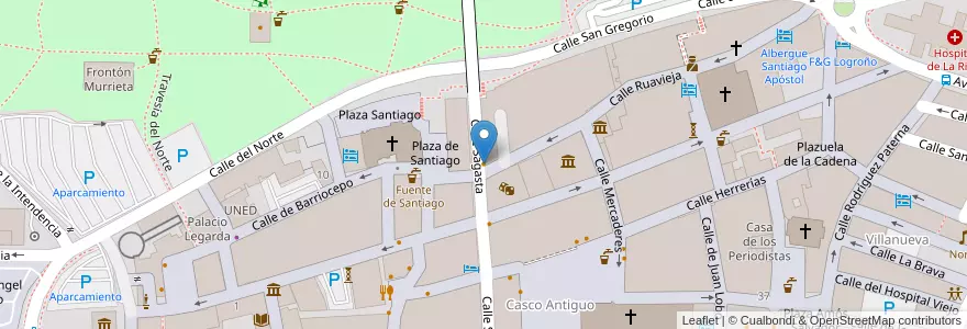 Mapa de ubicacion de Ensayo en Испания, Риоха, Риоха, Логронья.
