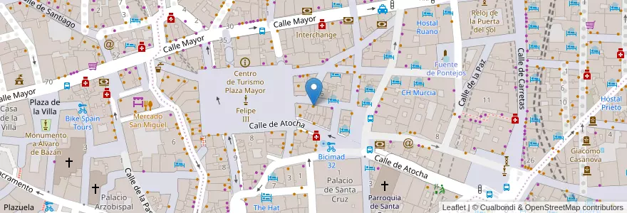 Mapa de ubicacion de Entre Nos en Испания, Мадрид, Мадрид, Área Metropolitana De Madrid Y Corredor Del Henares, Мадрид.