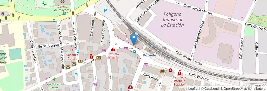 Mapa de ubicacion de EntreCañas en スペイン, マドリード州, Comunidad De Madrid, Área Metropolitana De Madrid Y Corredor Del Henares, Pozuelo De Alarcón.