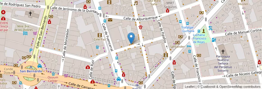 Mapa de ubicacion de Entrepuntos en Spanien, Autonome Gemeinschaft Madrid, Autonome Gemeinschaft Madrid, Área Metropolitana De Madrid Y Corredor Del Henares, Madrid.