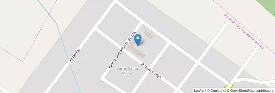 Mapa de ubicacion de EPEP 483 Sargento Ayudante Ramon Gumersindo Acosta en Arjantin, Formosa, Departamento Patiño.