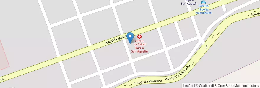 Mapa de ubicacion de EPEP N° 268 ¨HECTOR MANUEL PERIS¨ en 阿根廷, Formosa, Departamento Formosa, Municipio De Formosa, Formosa.