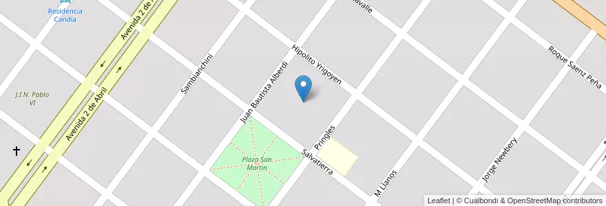 Mapa de ubicacion de E.P.E.P Nº44 en Argentine, Formosa, Departamento Patiño, Municipio De Estanislao Del Campo, Estanislao Del Campo.