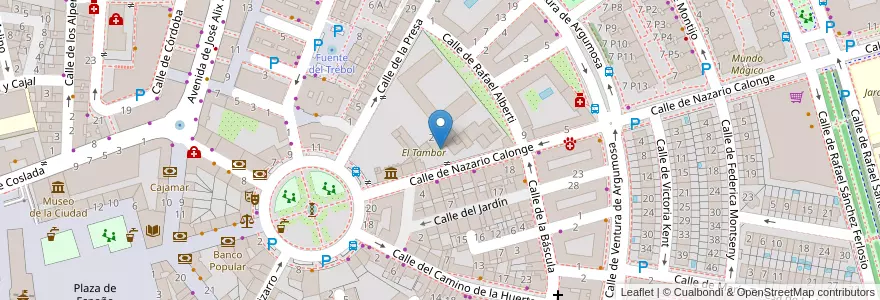 Mapa de ubicacion de Equipo de Atención Temprana Coslada-San Fernando en إسبانيا, منطقة مدريد, منطقة مدريد, Área Metropolitana De Madrid Y Corredor Del Henares, San Fernando De Henares.