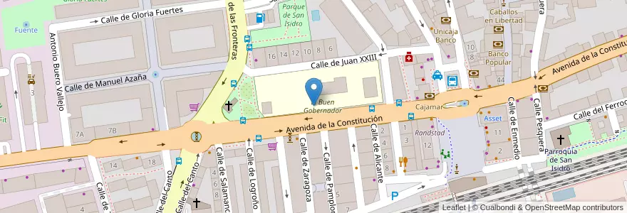 Mapa de ubicacion de Equipo General De Torrejón De Ardoz en Spagna, Comunidad De Madrid, Comunidad De Madrid, Área Metropolitana De Madrid Y Corredor Del Henares, Torrejón De Ardoz.