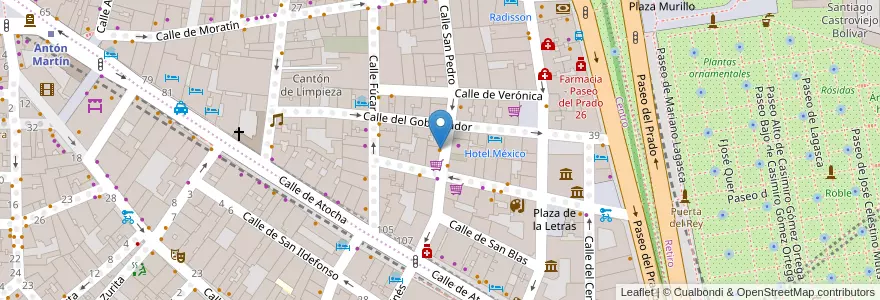 Mapa de ubicacion de Érase Una Vez en スペイン, マドリード州, Comunidad De Madrid, Área Metropolitana De Madrid Y Corredor Del Henares, Madrid.
