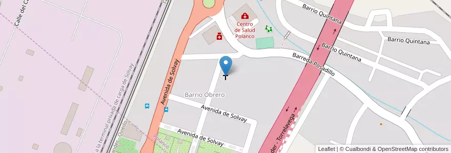 Mapa de ubicacion de Ermita de San José Obrero en スペイン, カンタブリア州, カンタブリア州, Besaya, Polanco.