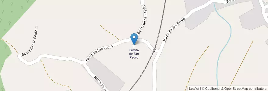 Mapa de ubicacion de Ermita de San Pedro en スペイン, カンタブリア州, カンタブリア州, Santander, Piélagos.