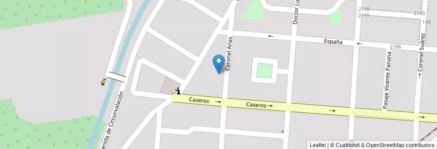 Mapa de ubicacion de Esc N°4314 Brigadier Gral J. A Álvarez de Arenales en Аргентина, Сальта, Capital, Municipio De Salta, Salta.