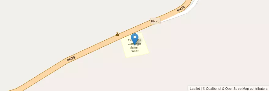 Mapa de ubicacion de Esc.n°067 Dominga Esther Funes en Arjantin, La Rioja, Departamento Famatina.