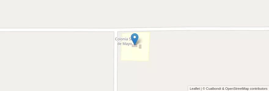 Mapa de ubicacion de Escuela 419 en アルゼンチン, ミシオネス州, Departamento San Ignacio, Municipio De Jardín América.