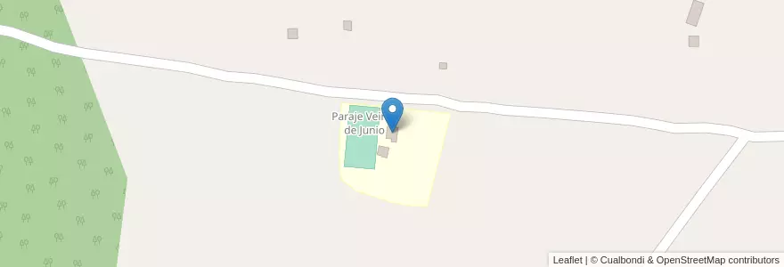 Mapa de ubicacion de Escuela 776 en アルゼンチン, ミシオネス州, Departamento General Manuel Belgrano, Municipio De San Antonio.