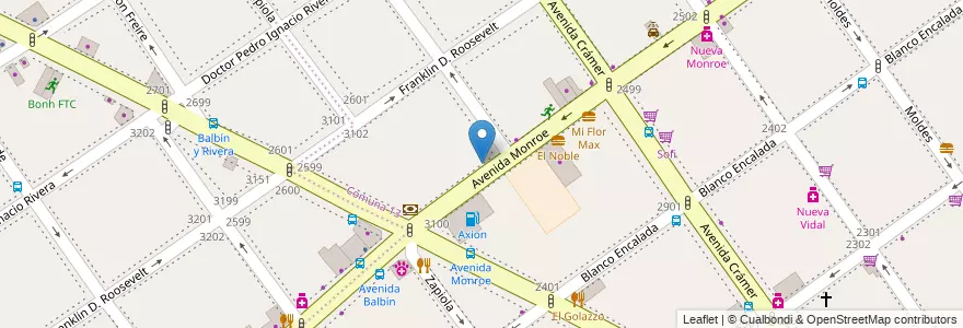 Mapa de ubicacion de Escuela Argentina General Belgrano, Belgrano en الأرجنتين, Ciudad Autónoma De Buenos Aires, Buenos Aires, Comuna 13.