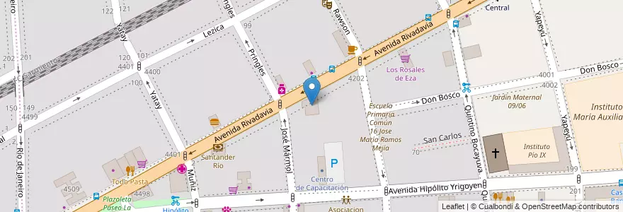 Mapa de ubicacion de Escuela Cienifica Basilio, Almagro en Argentinien, Ciudad Autónoma De Buenos Aires, Comuna 5, Buenos Aires.